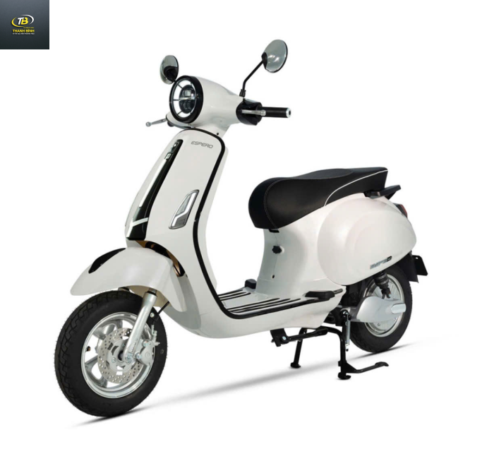xe điện trắng espero